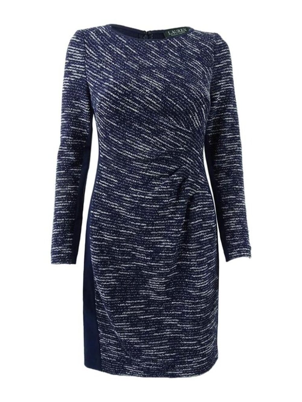 LAUREN RALPH LAUREN Navy Sheath Dress